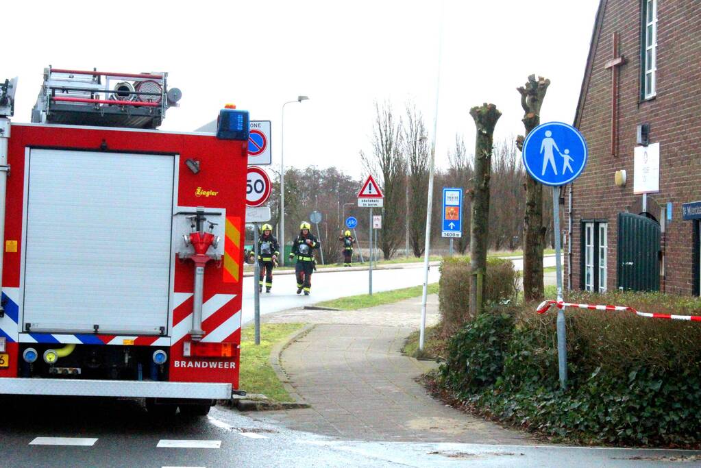 Gaslekkage door graafwerkzaamheden