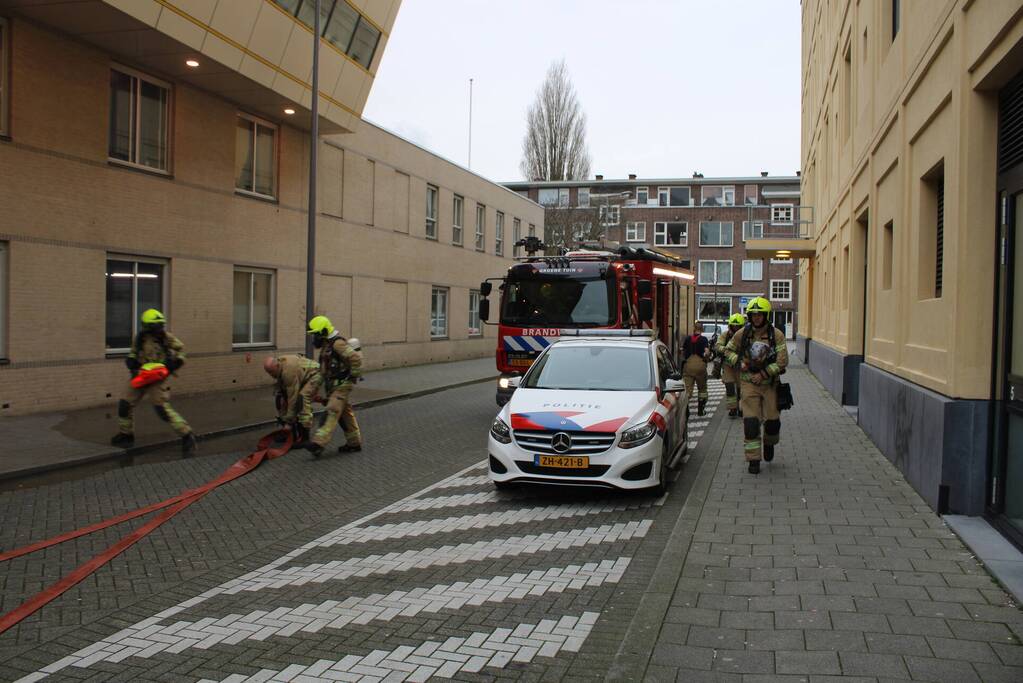 Uitslaande brand bij GGZ-instelling