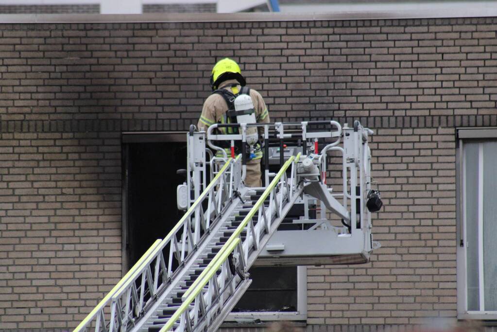 Uitslaande brand bij GGZ-instelling
