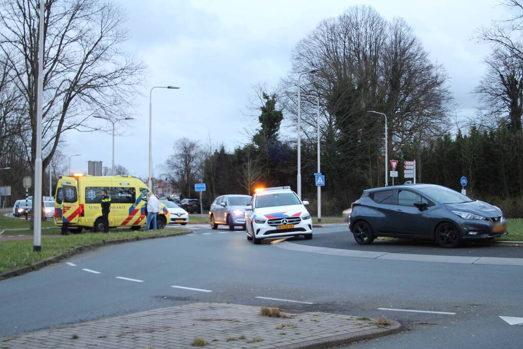 Ongeval tussen bakfiets en personenauto