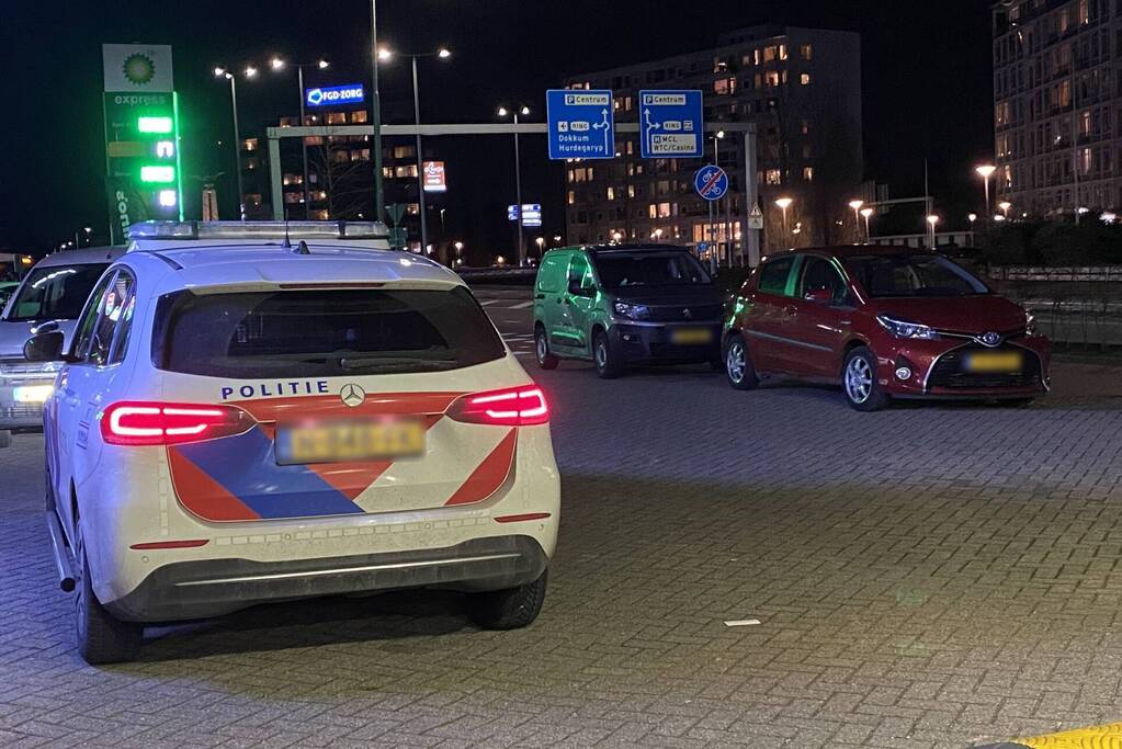 Ongeval tussen twee personenauto's