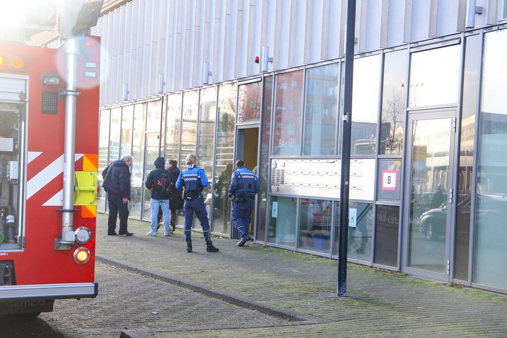 Woning geventileerd na brandmelding