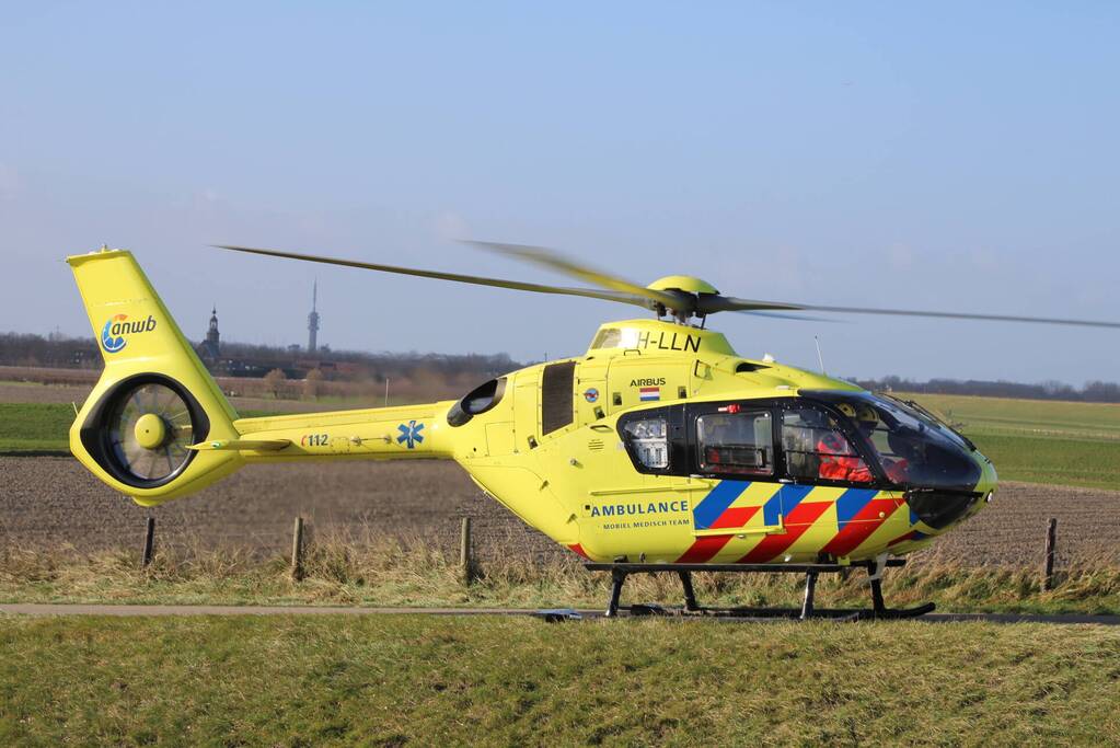 Traumahelikopter ingezet na aantreffen persoon