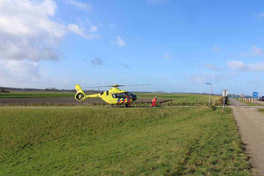 Traumahelikopter ingezet na aantreffen persoon