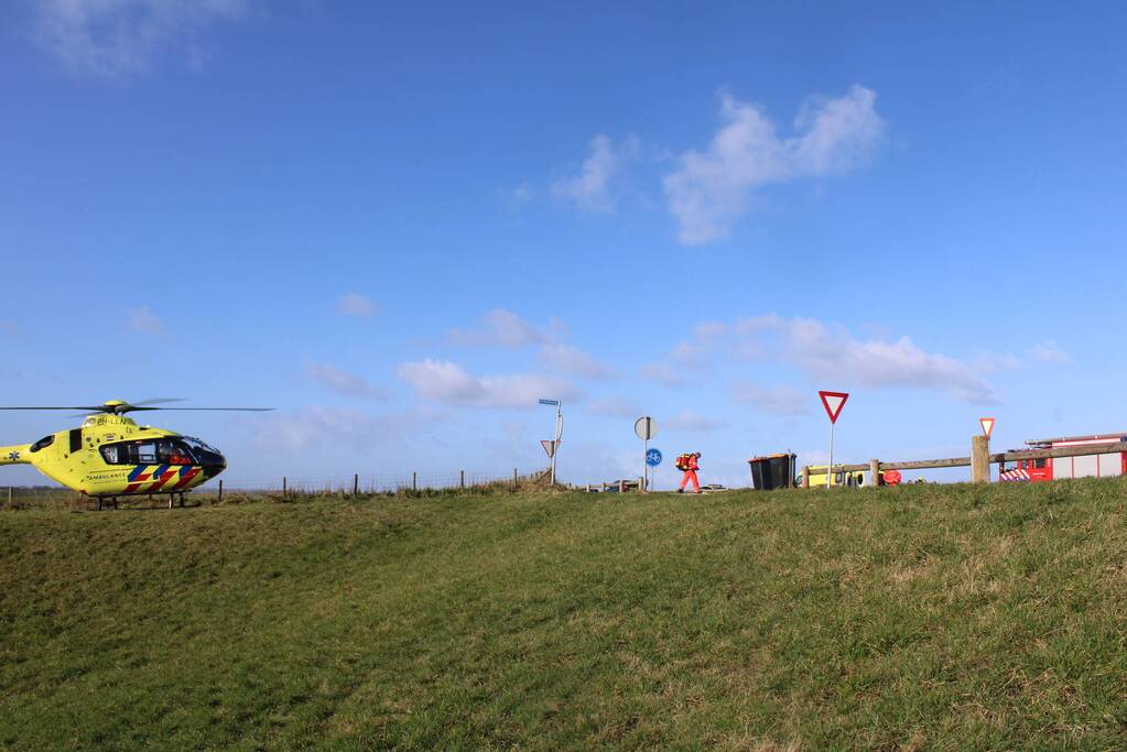 Traumahelikopter ingezet na aantreffen persoon