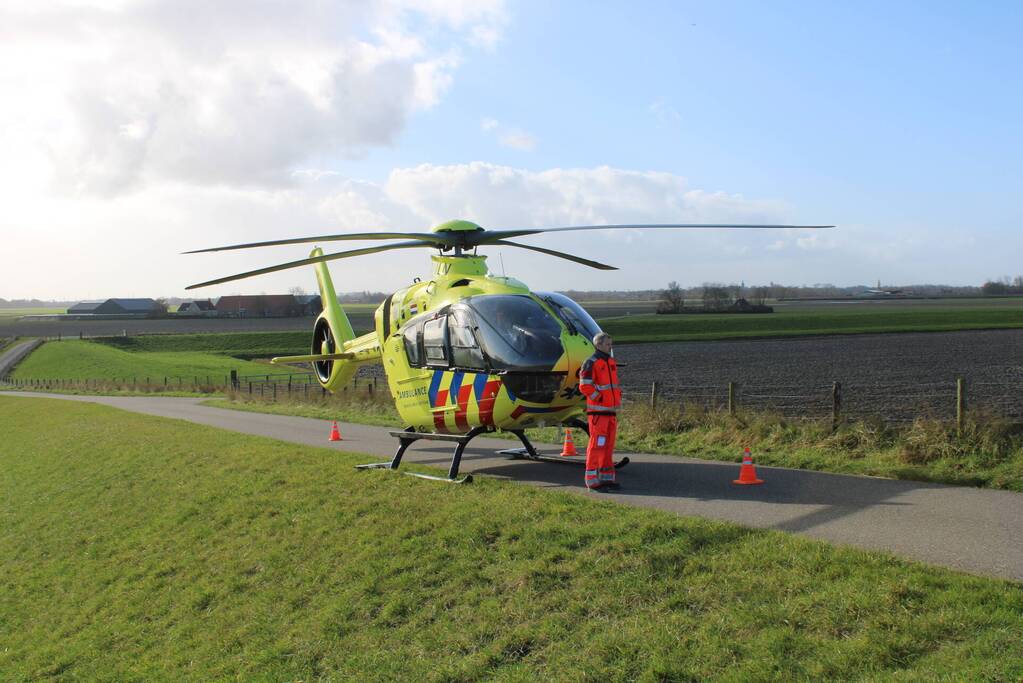 Traumahelikopter ingezet na aantreffen persoon