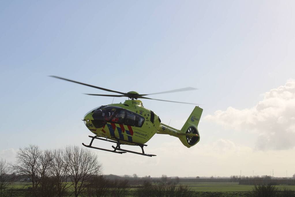 Traumahelikopter ingezet na aantreffen persoon
