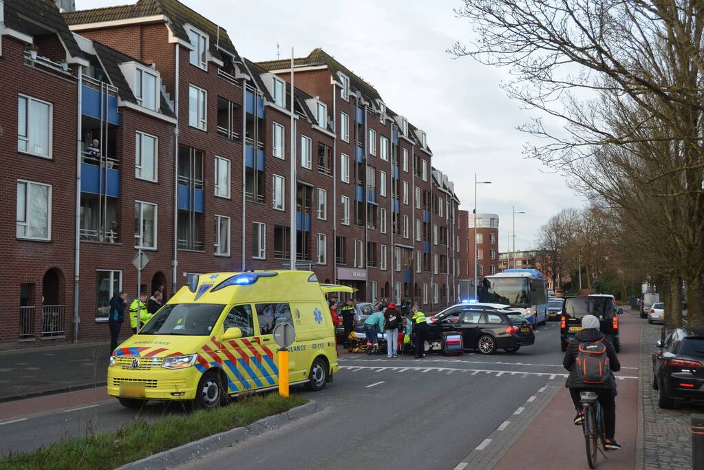 Maaltijdbezorger betrokken bij ongeval