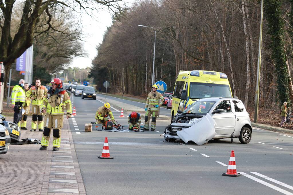 Hulpdiensten ingezet bij ongeval