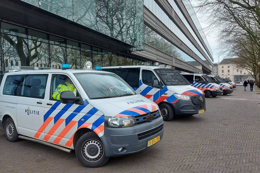 Corona demonstratie van start op Malieveld