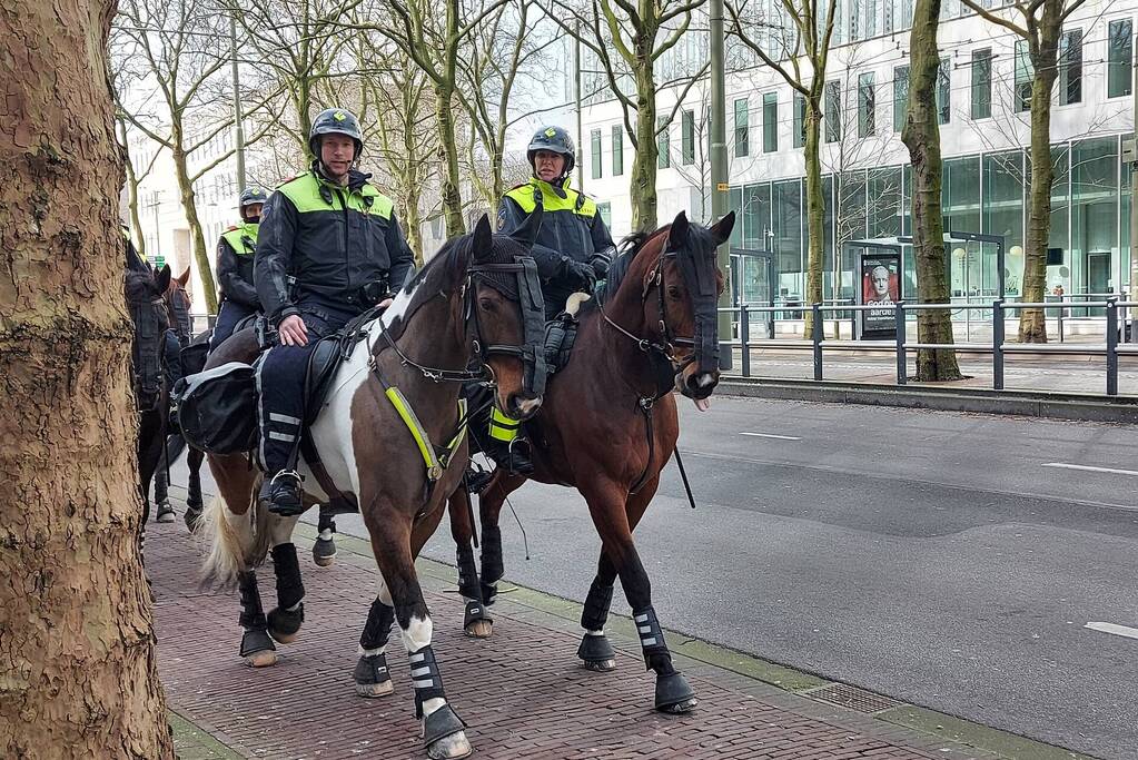Corona demonstratie van start op Malieveld