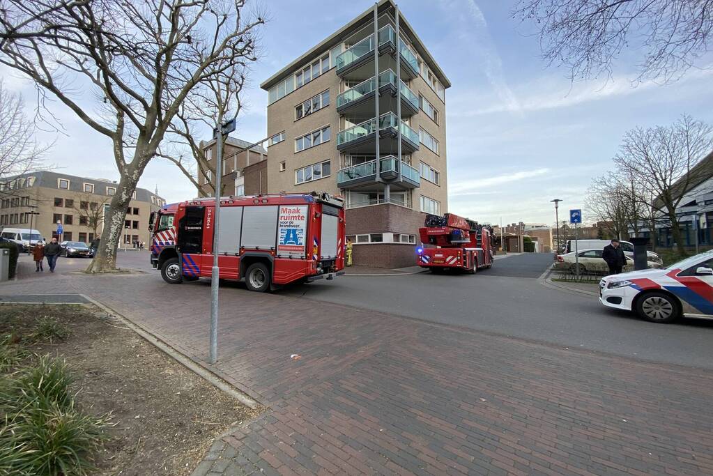 Hulpdiensten ingezet na eenzijdig ongeval