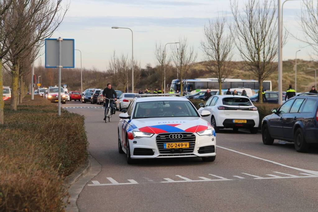 Dreigende situatie tijdens vriendschappelijke wedstrijd KVV Quickboys en SV Spakenburg