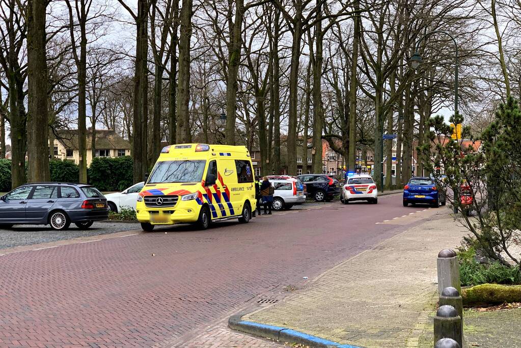 Scooterrijder gewond bij botsing met auto