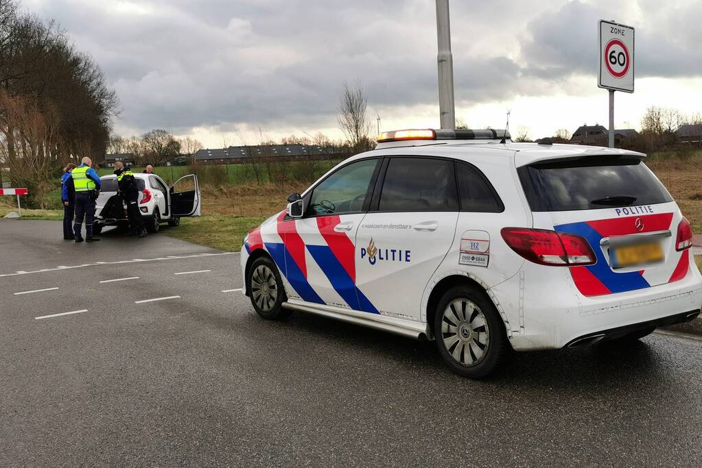 Automobilist aangehouden na ongeval