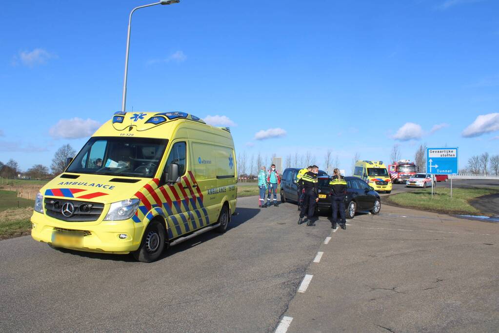 Gewonden bij aanrijding op kruising