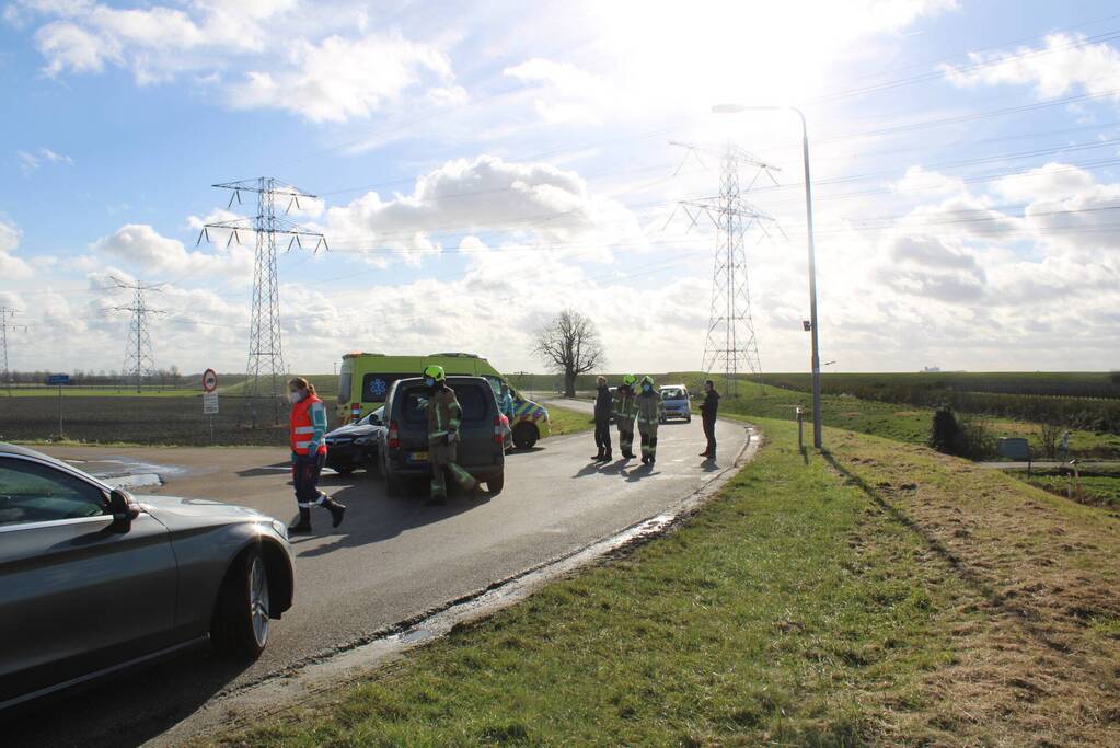 Gewonden bij aanrijding op kruising