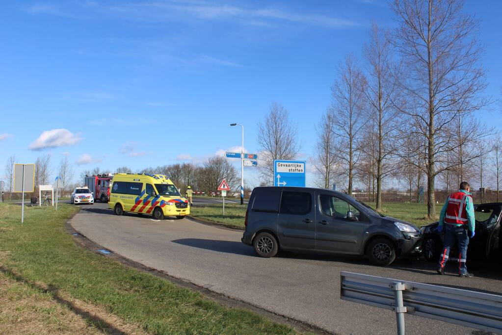 Gewonden bij aanrijding op kruising