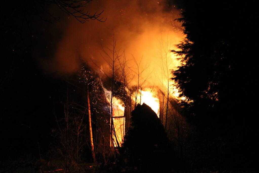 Veel rookontwikkeling bij uitslaande brand