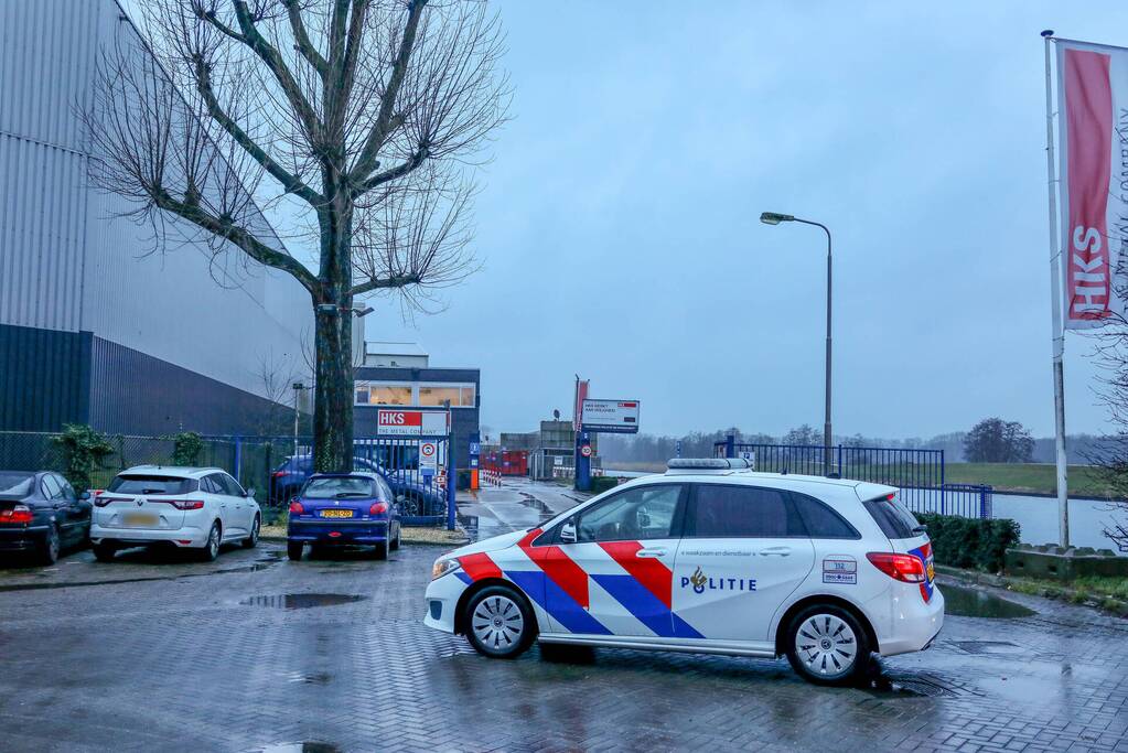 Man met been bekneld bij HKS Scrap Metals recycling