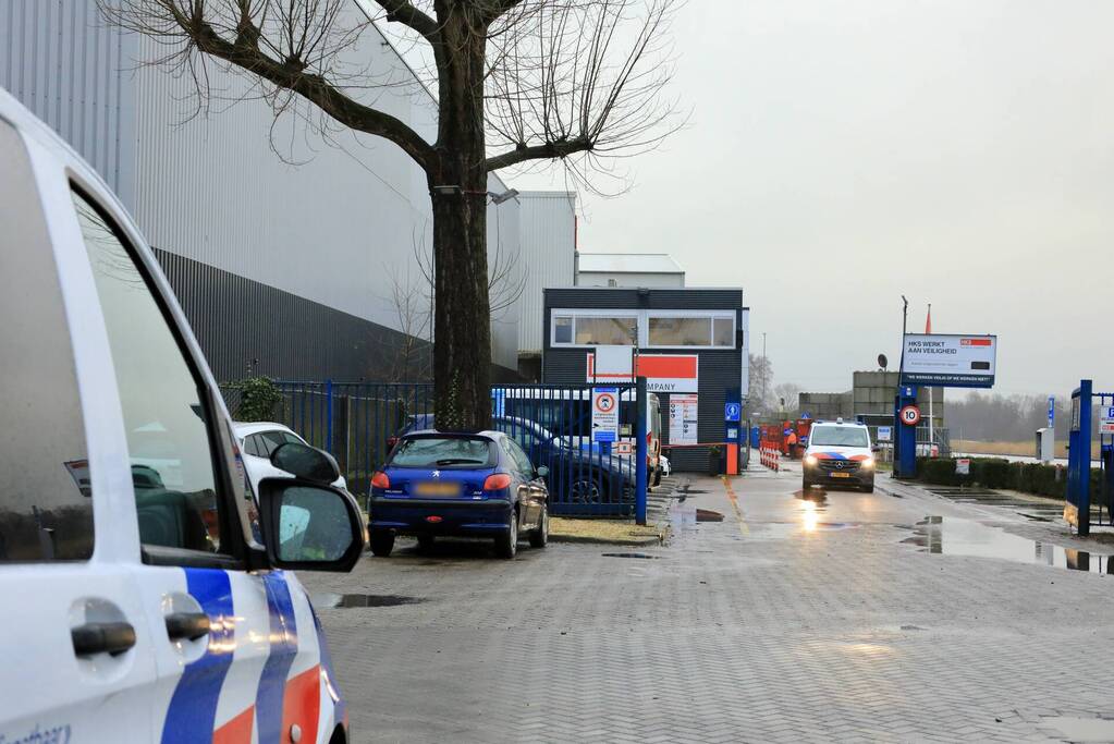 Man met been bekneld bij HKS Scrap Metals recycling