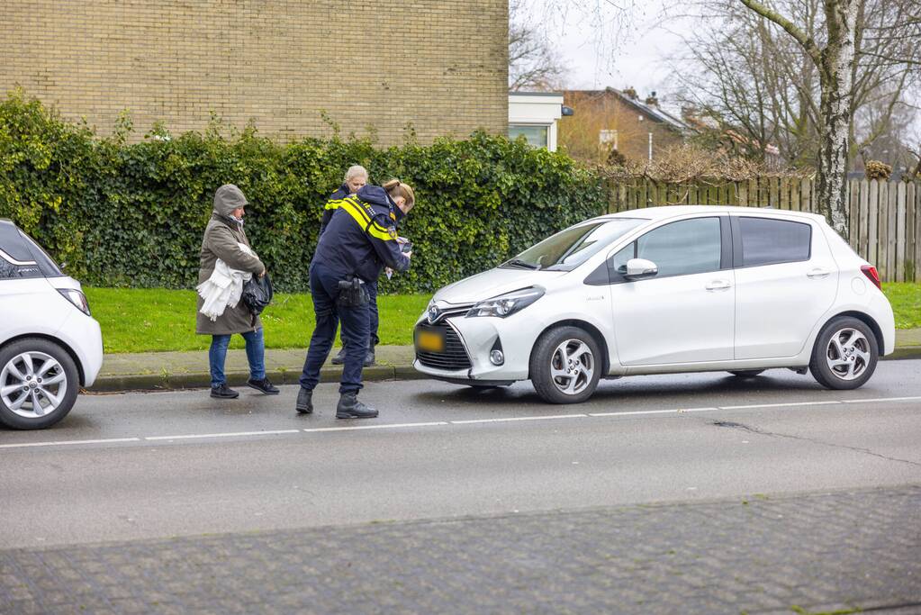 Scooterrijder gewond bij aanrijding