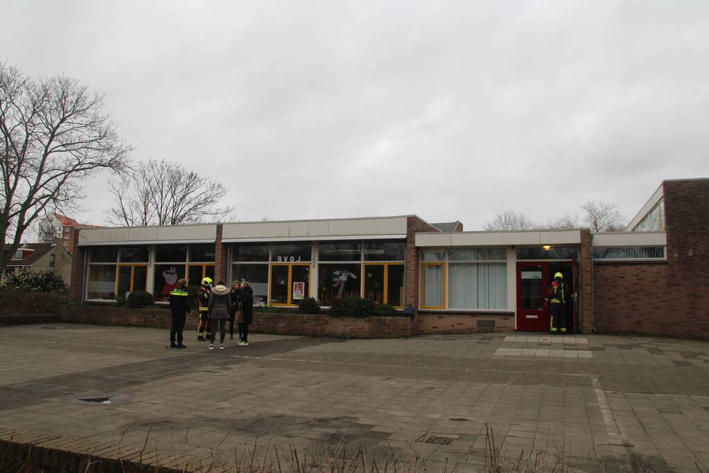 Basisschool de Schakel ontruimd vanwege brand