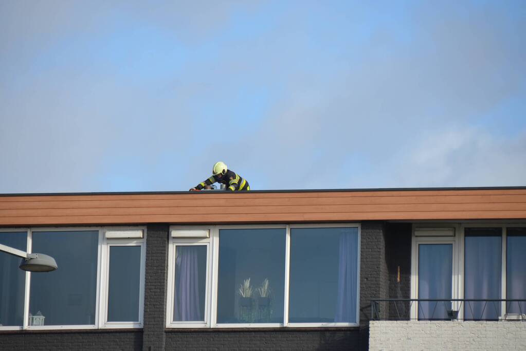 Schoorsteenkappen dreigen weg te waaien