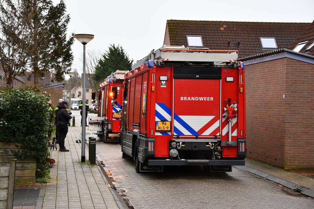 Rookontwikkeling door pannetje op vuur