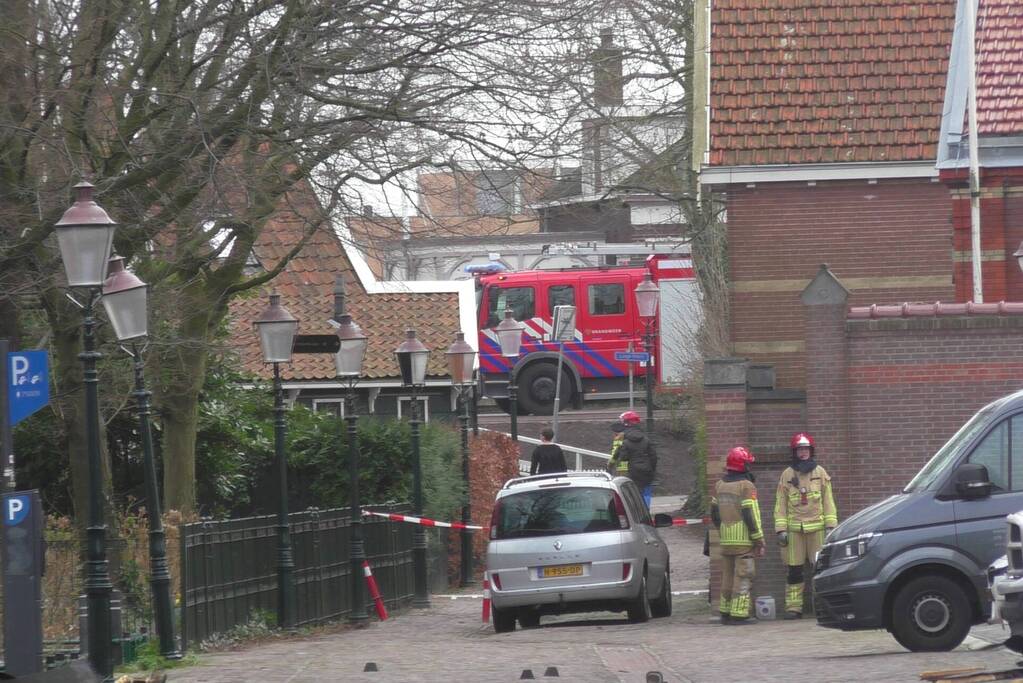 Losgewaaid dak raakte meerdere woningen