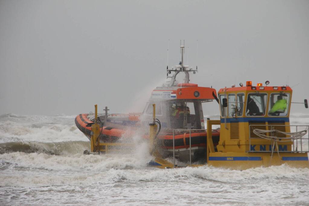 KNRM ingezet tijdens harde storm