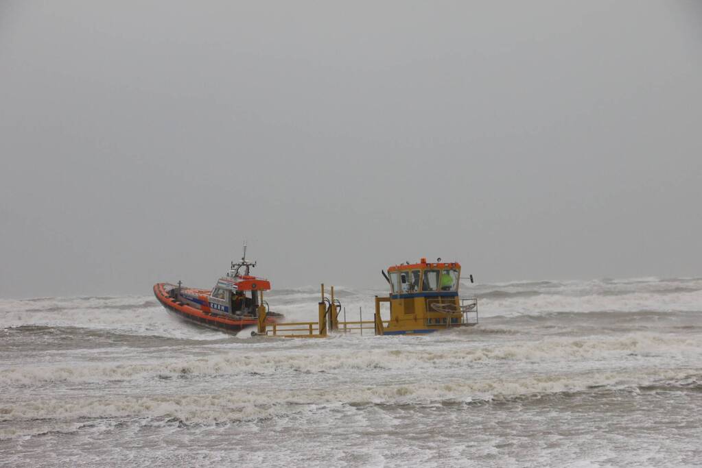KNRM ingezet tijdens harde storm