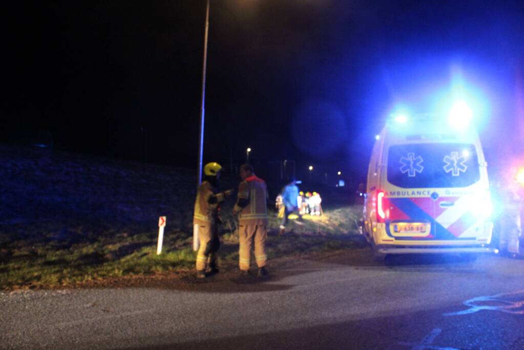 Auto aangetroffen in sloot