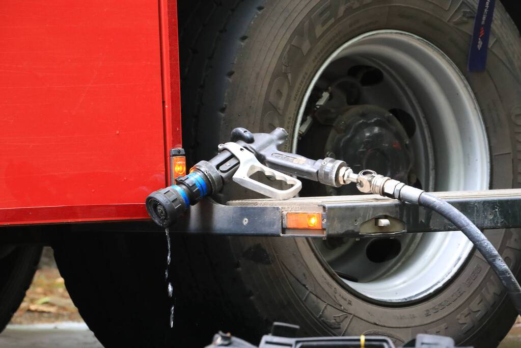 Brand verwoest scooter