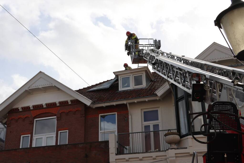 Centrum afgezet vanwege gevaarlijke situatie