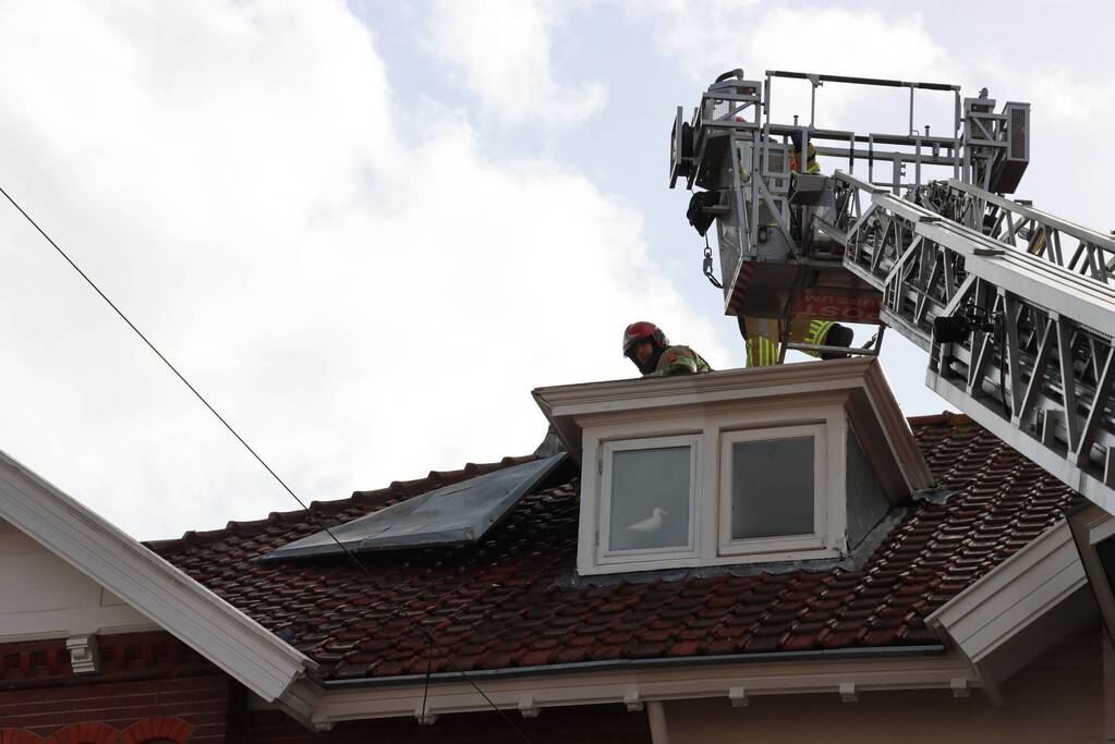 Centrum afgezet vanwege gevaarlijke situatie