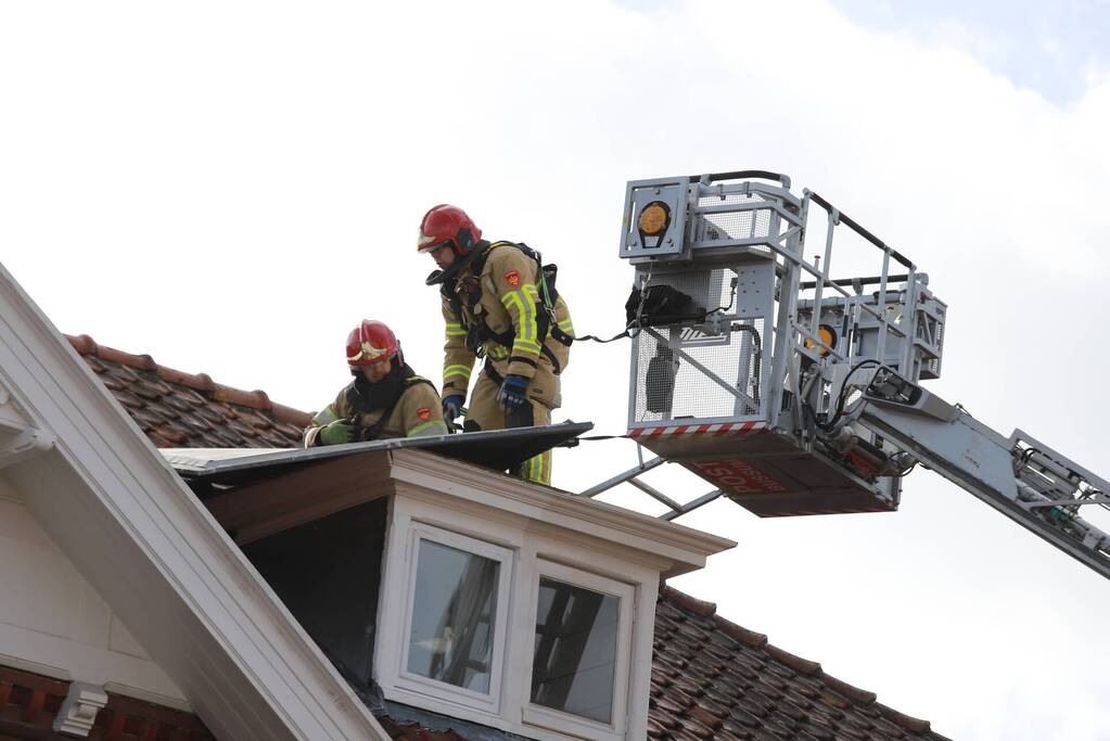 Centrum afgezet vanwege gevaarlijke situatie