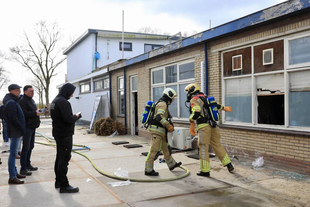 Kortsluiting veroorzaakt brand in garage