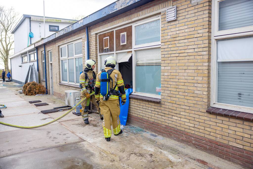 Kortsluiting veroorzaakt brand in garage