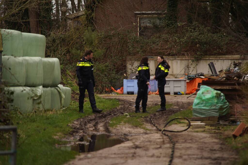 Industriebrand blijkt hoop afval in brand