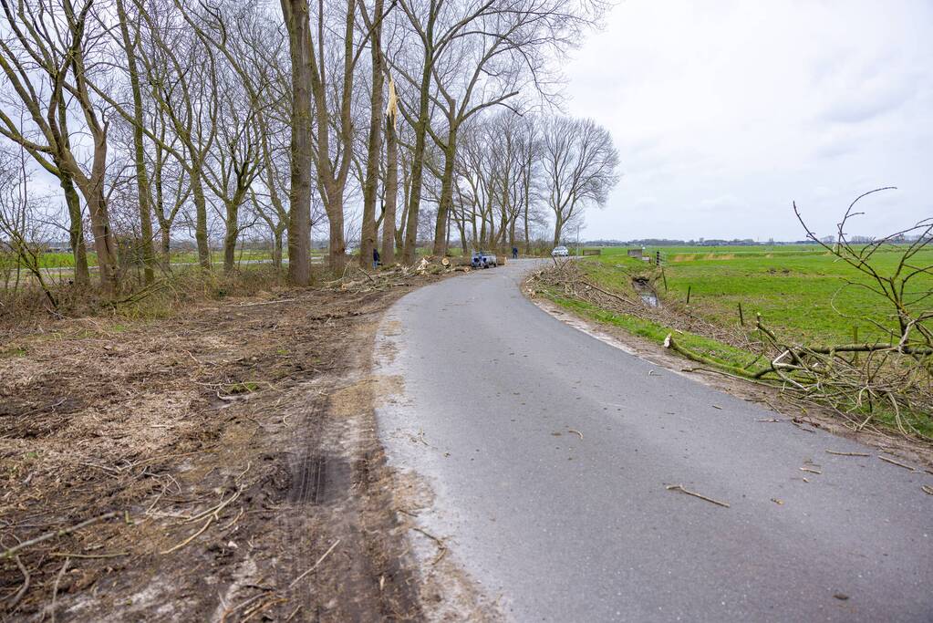 Schades in Eemland na storm Eunice