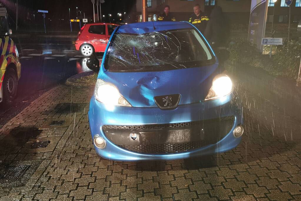 Fietser gewond bij aanrijding met auto