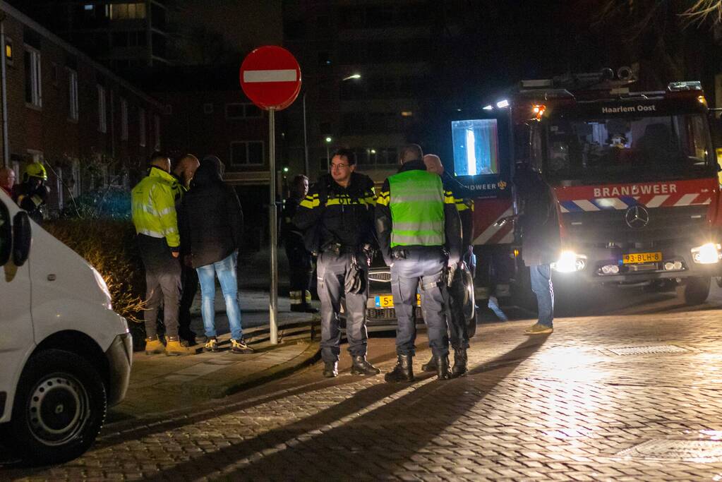 Bewoner aangehouden na brand