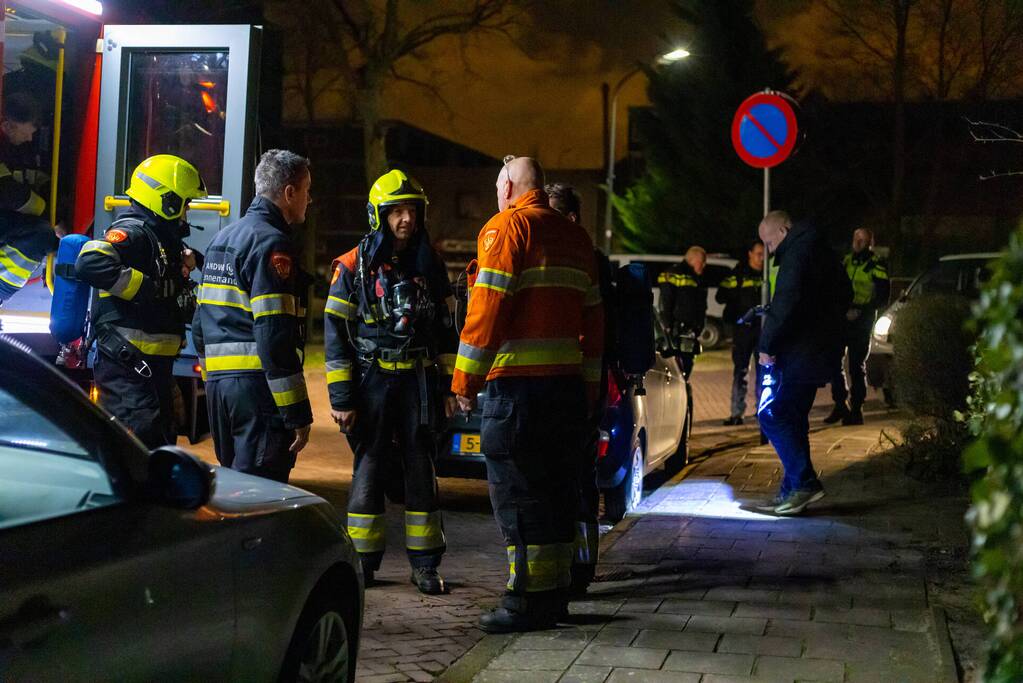 Bewoner aangehouden na brand