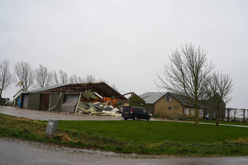 Windhoos storm Franklin zorgt voor enorme schade