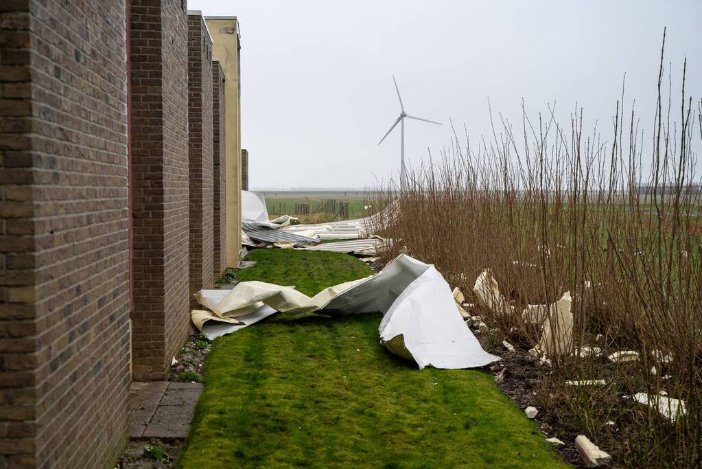 Windhoos storm Franklin zorgt voor enorme schade