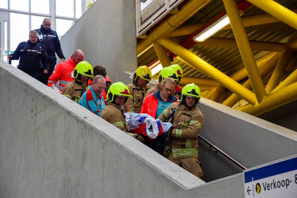 Ernstig ongeval op metrospoor