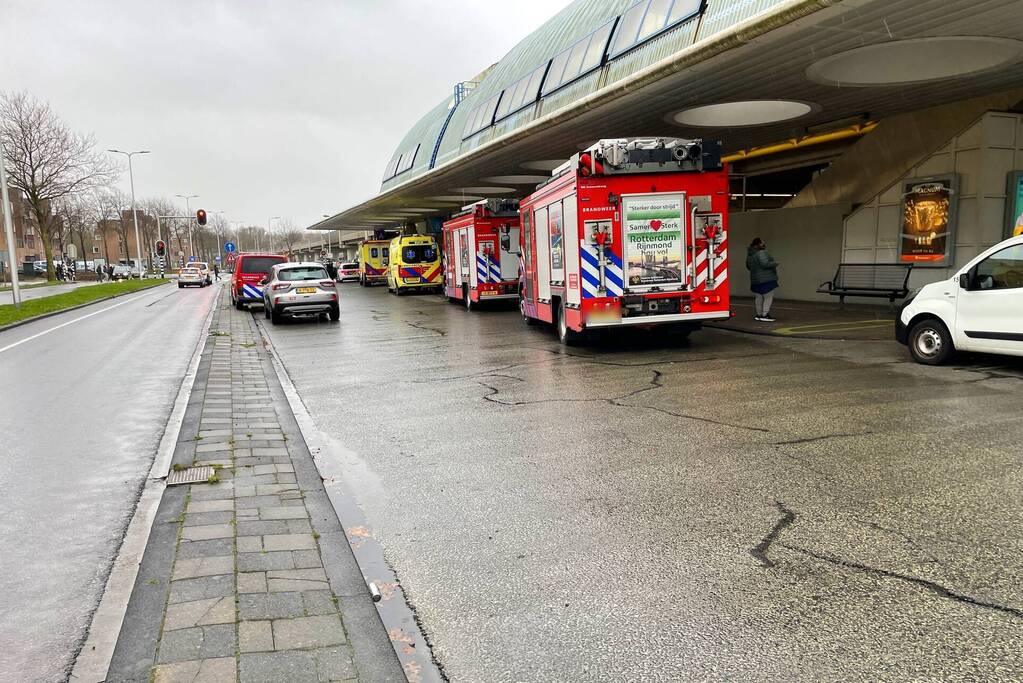 Ernstig ongeval op metrospoor