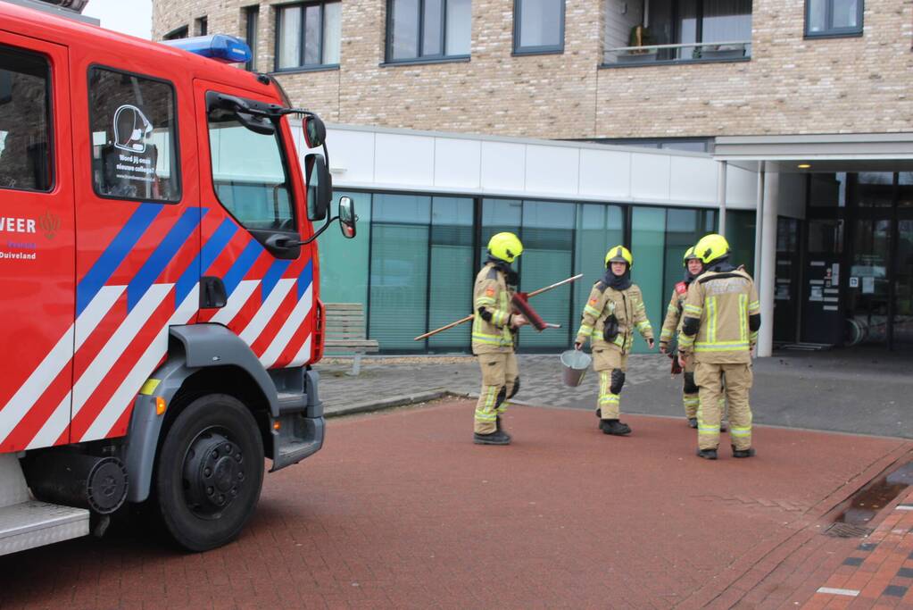 Ramen trapgang verzorgingshuis ontzet door storm Franklin