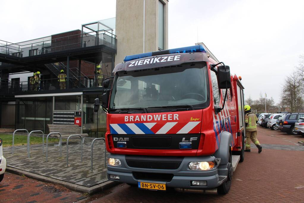Ramen trapgang verzorgingshuis ontzet door storm Franklin